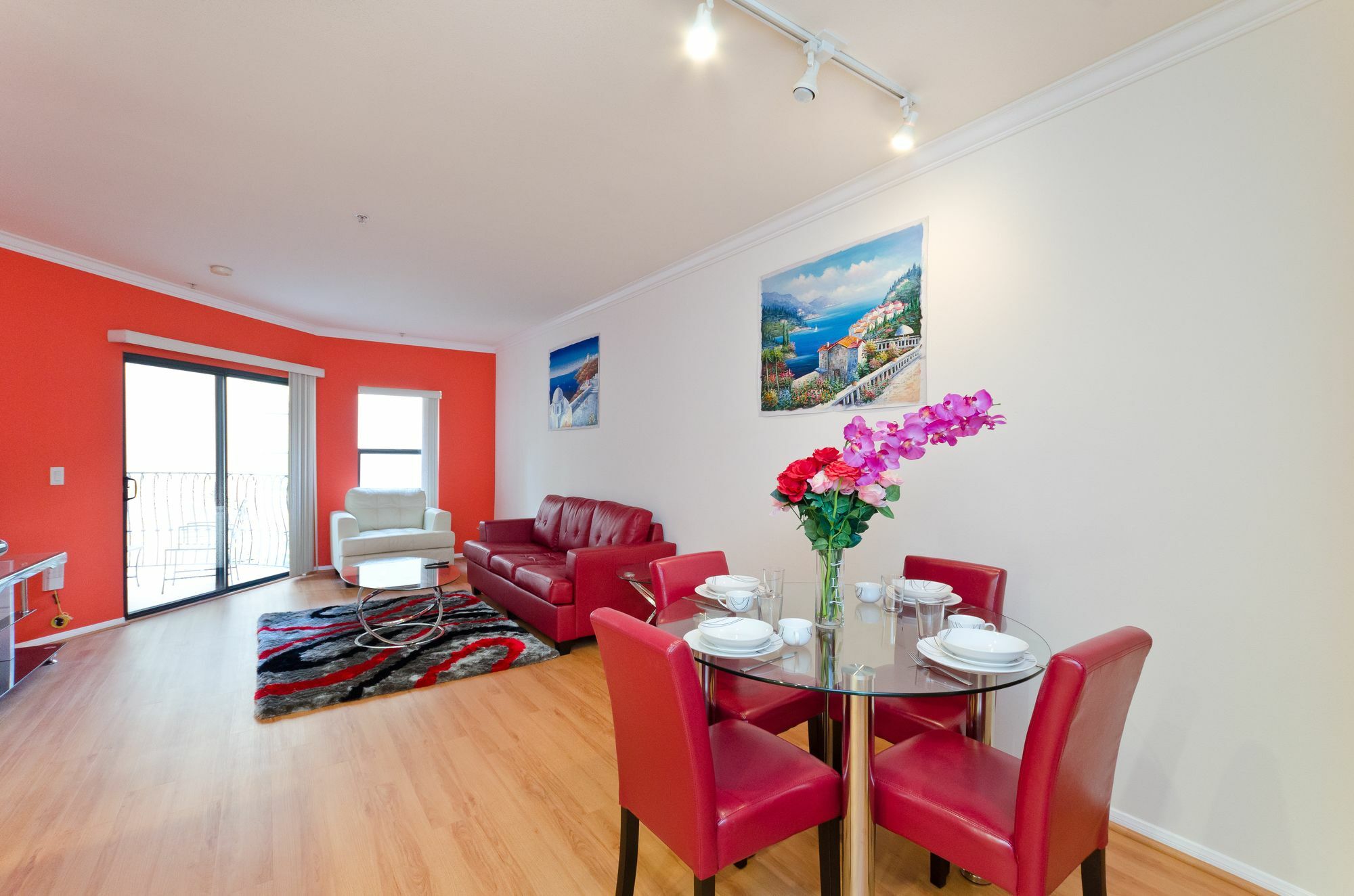לוס אנג'לס Deluxe Wilshire Apartments מראה חיצוני תמונה