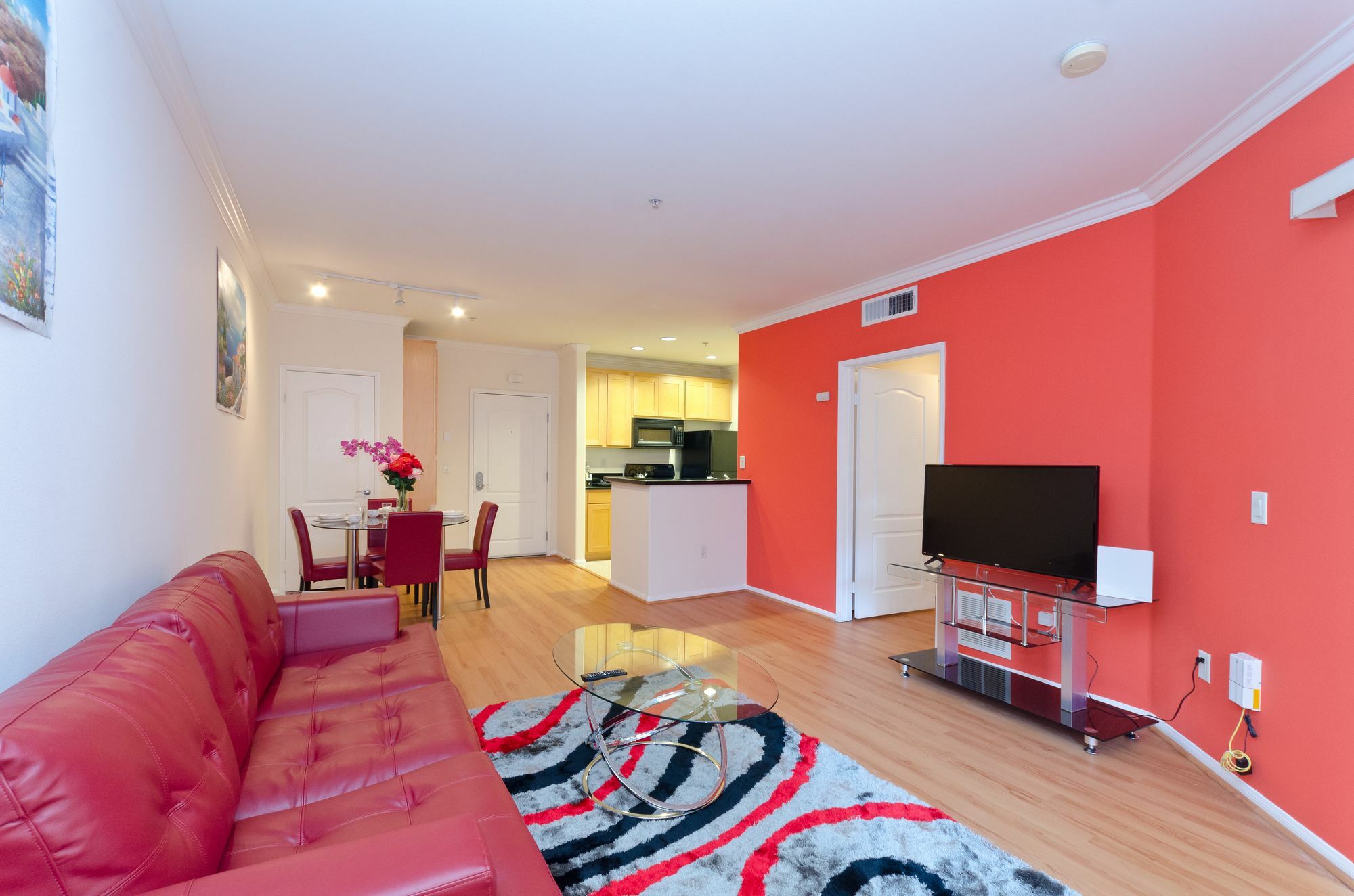 לוס אנג'לס Deluxe Wilshire Apartments מראה חיצוני תמונה
